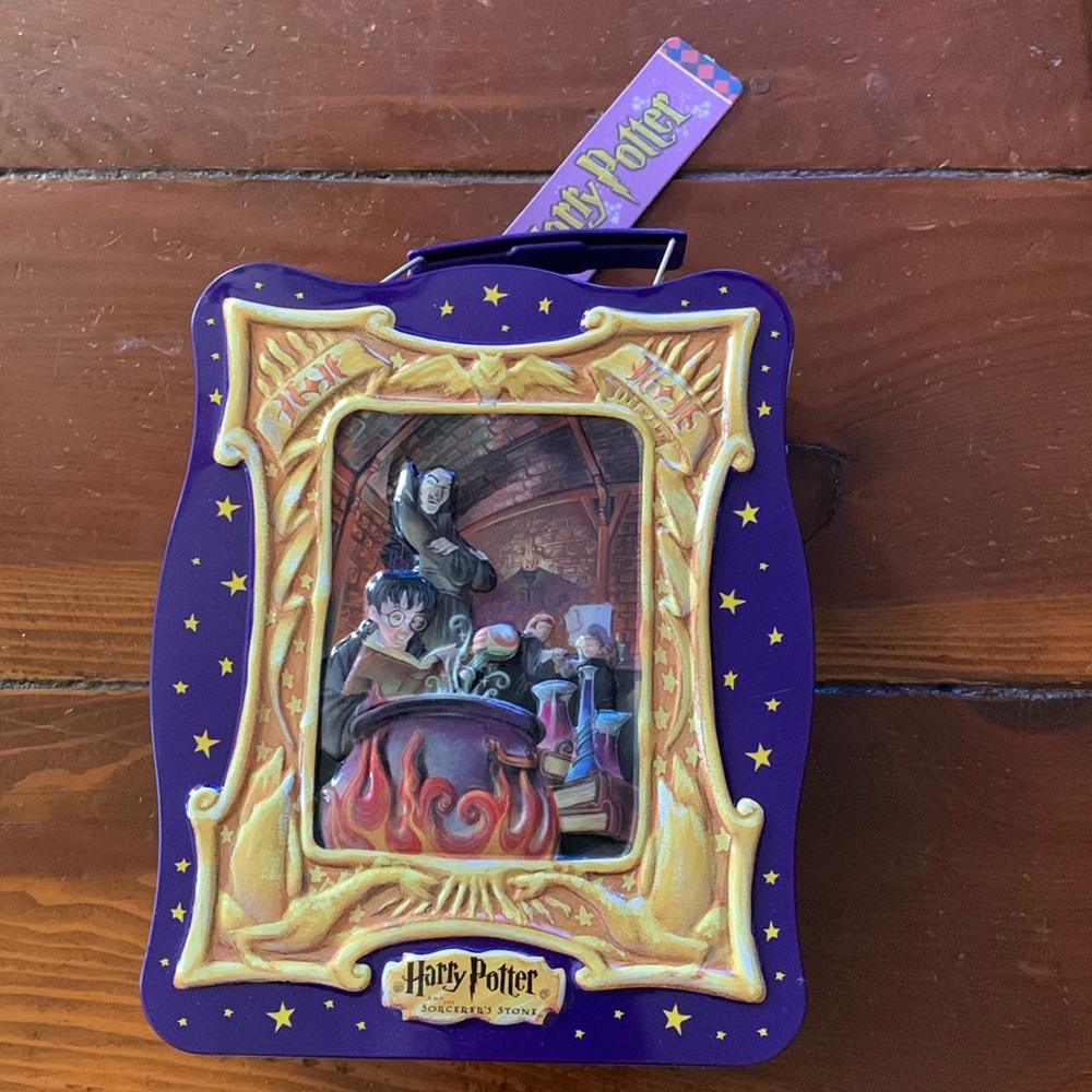 Harry Potter metal tin box